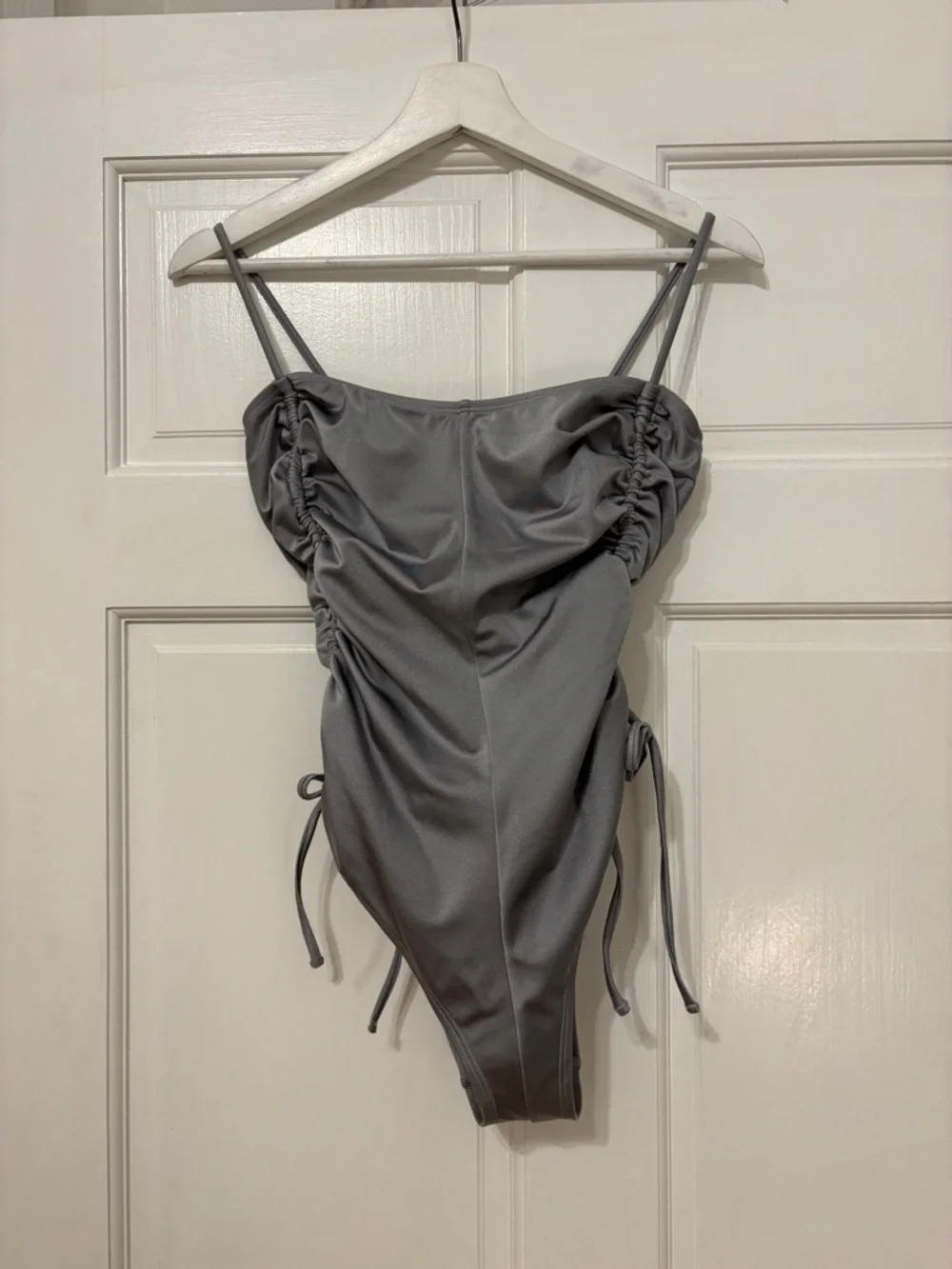 New with tags Nu Swim Silver Disco suit - Picture 1 of 6